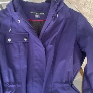 Kristen Blake Women's Deep Purple Utility Jacket size M